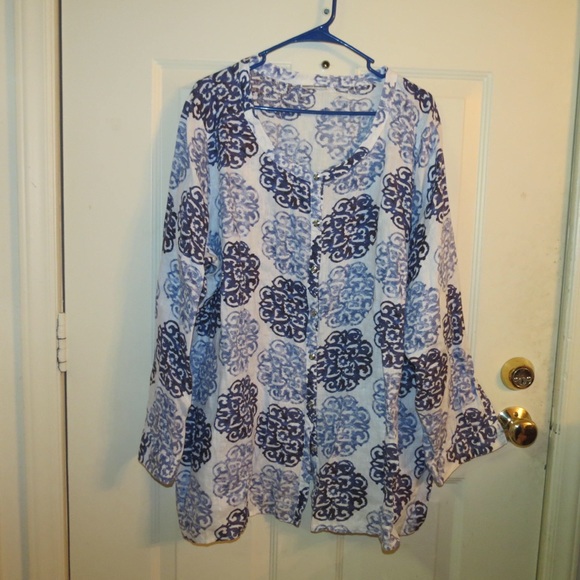 Women’s linen shirt - Picture 1 of 6